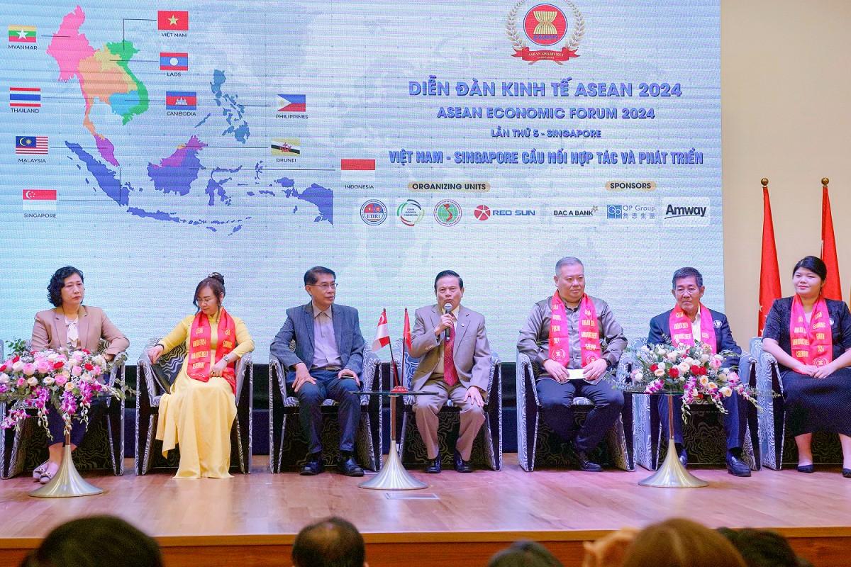 Từ 15-17/8 sẽ diễn ra Diễn đàn kinh tế ASEAN 2025 tại Singapore