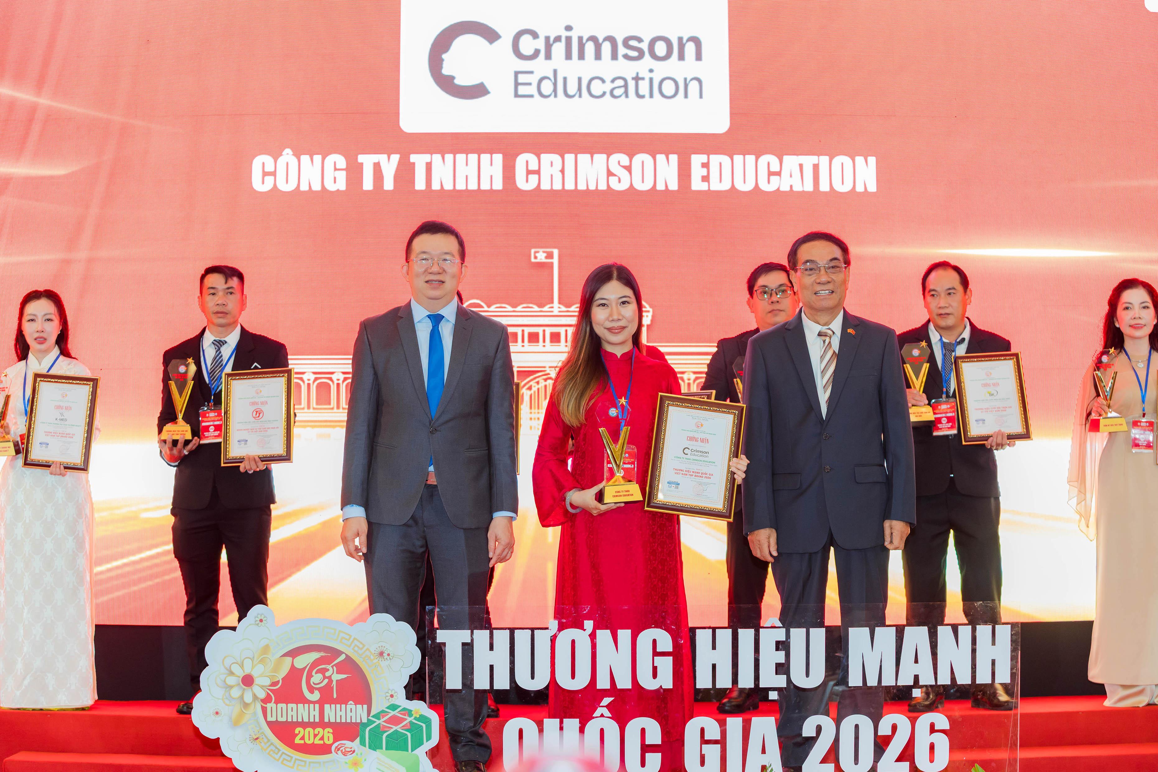 Vinh danh các doanh nghiệp đạt Top Thương hiệu mạnh Quốc gia 2026